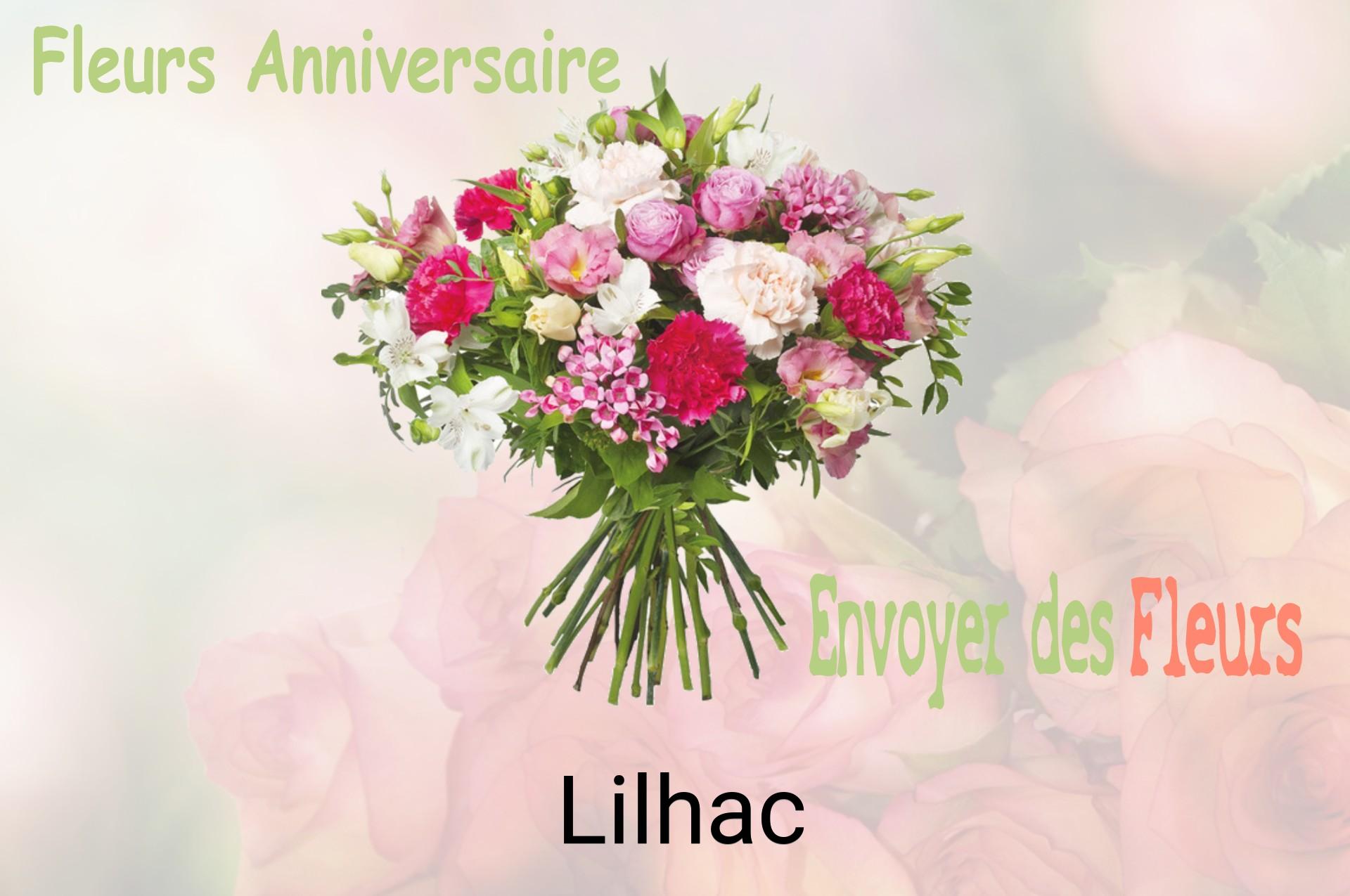 Bouquet de fleurs d’anniversaire livré à Lilhac
